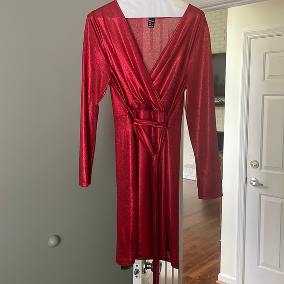 Red dress. - Picture 2 of 2